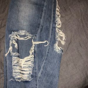 cyrus high waist ankle jeans